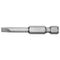Bit 1/4" L50/70 mm for slotted screws type no. ES.6